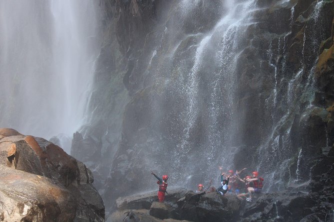 White Water Rafting & Swimming under the Falls - Rafting beneath Victoria Falls