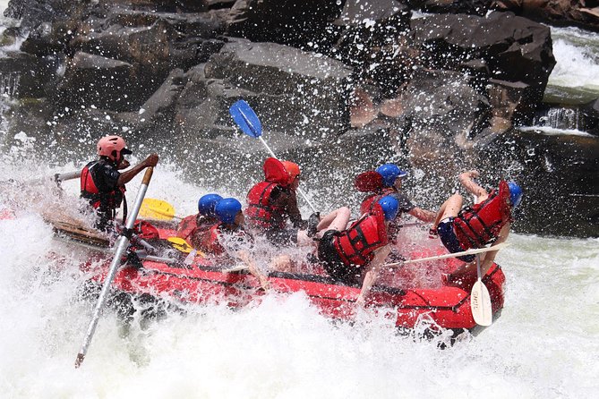 White Water Rafting & Swimming under the Falls - Is the water dangerous?