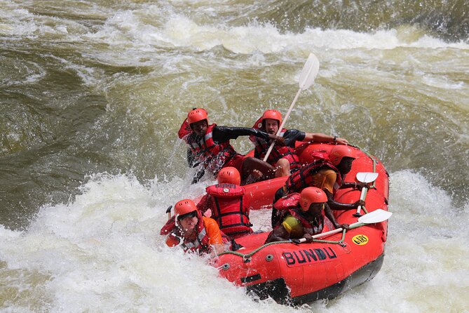 White Water Rafting & Swimming under the Falls - The guides are a major part of the value