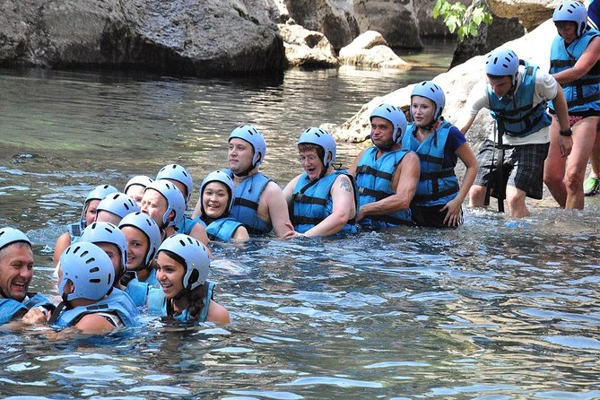 White Water Rafting with Lunch - Getting fitted for the river