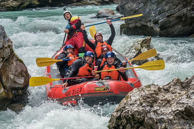 Whitewater Action Rafting Experience in Engadin - Reaching the take-out near Ardez