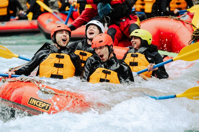 Whitewater Action Rafting Experience in Engadin - The calm opening on the Inn River