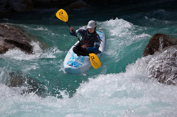 Whitewater Kayak Course on Soca River - Day one: five to ten kilometers of practice