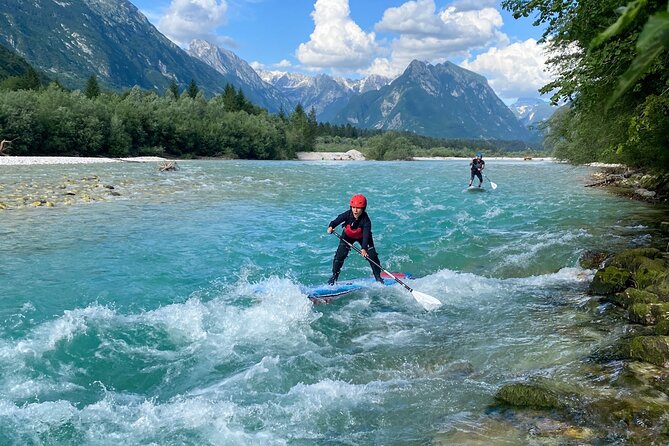 Whitewater Paddle Boarding on Soca River - Meeting in Central Bovec
