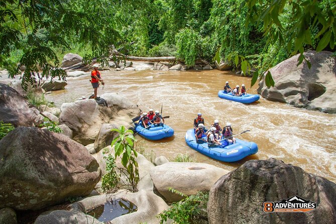 Whitewater Rafting and ATV Adventure - Taking on Class III-IV rapids