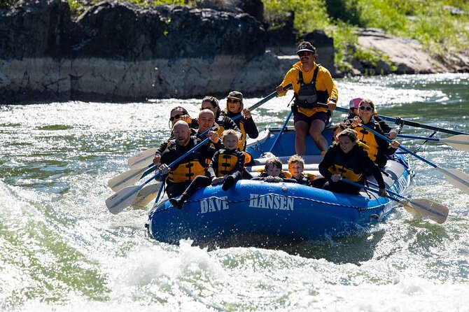Whitewater Rafting in Jackson Hole : Family Standard Raft - Key points before you book