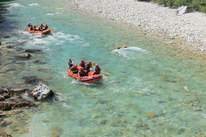 Whitewater Rafting on Soca River, Slovenia - What the Boka river section offers