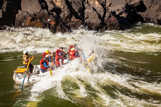 Whitewater Rafting on the Zambezi River from Victoria Falls - The physical demands are real