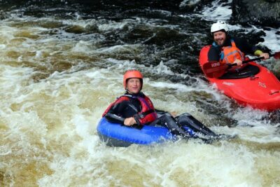 Whitewater River Tubing in Llangollen