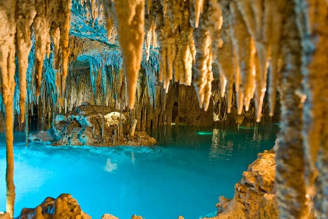 Xplor Tour with Rafting & Ziplining - Ziplining above the Riviera Maya jungle