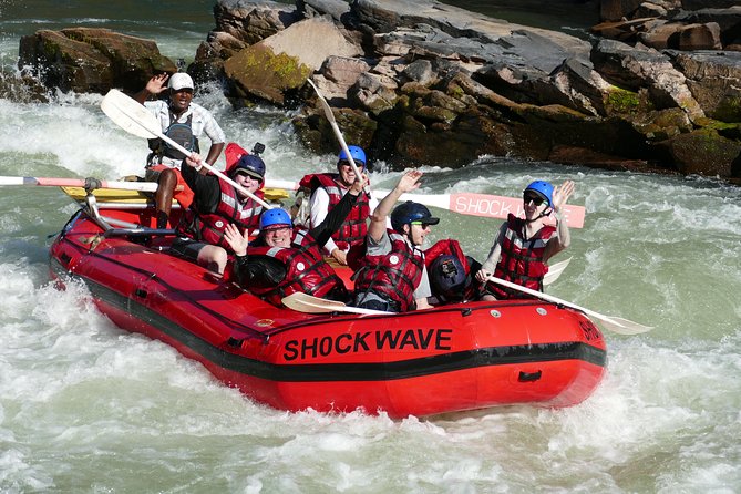 Zambezi Whitewater Rafting & Open Bar Sunset Cruise - Facing Class IV to V Zambezi rapids