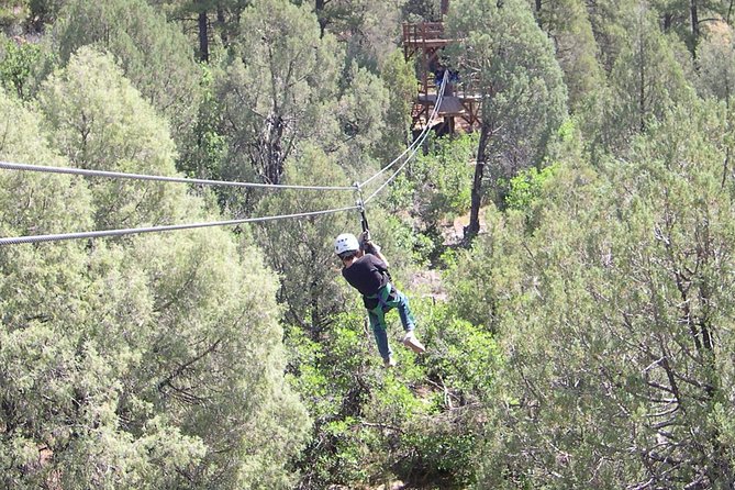 Zip Line - Rafting Package - Six lines, twelve lines, and how the course feels