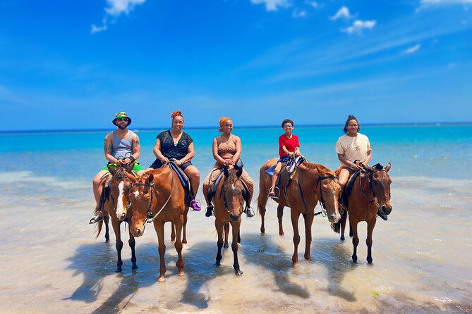 Zipline, Dunn’s River Falls, Bamboo Rafting & Horseback Ride Tour - Booking, weather, and cancellation details